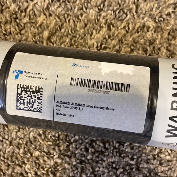 Aloanes large black gaming mat - Picture 4 of 4